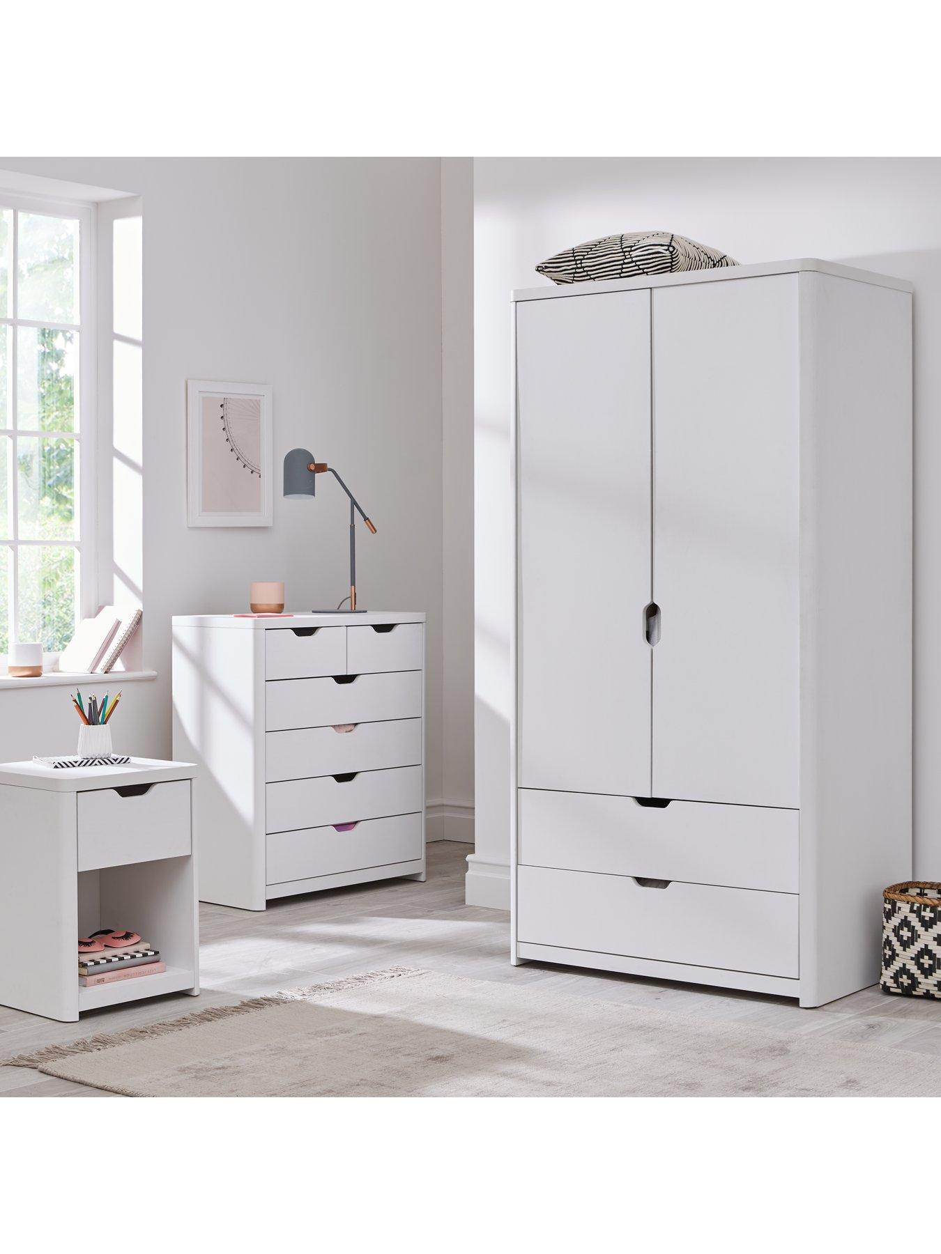 Image 6 of 6 of Very Home Aspen 4 + 2 Drawer Chest - White Oak Effect