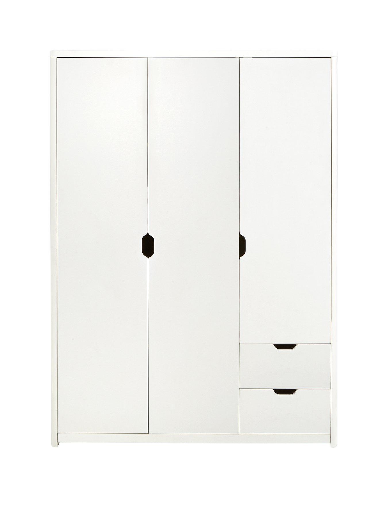 very-home-aspen-3-door-2-drawer-wardrobe-white-oak-effect