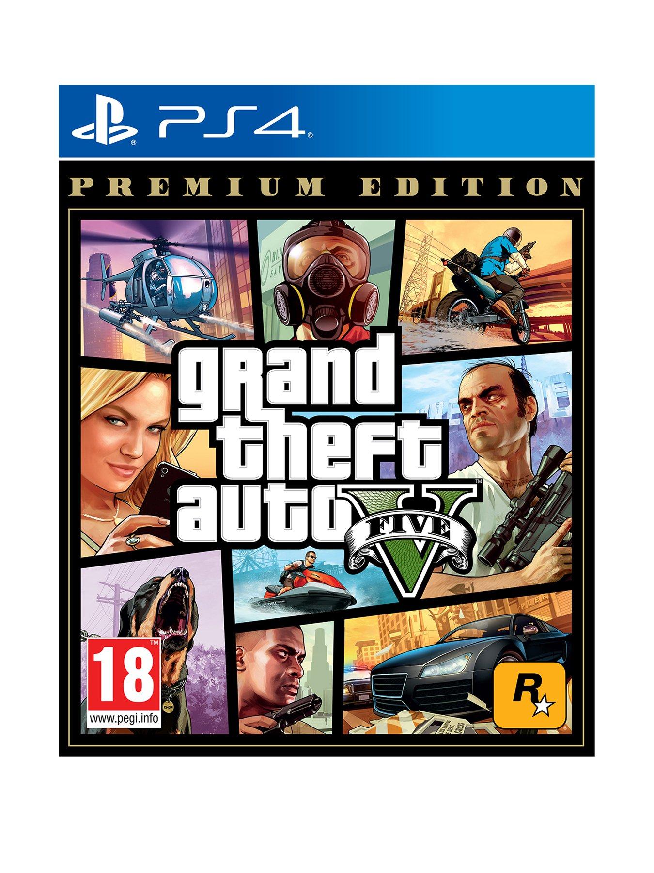Image 1 of 6 of Playstation Grand Theft Auto V: Premium Edition - PlayStation&reg;4