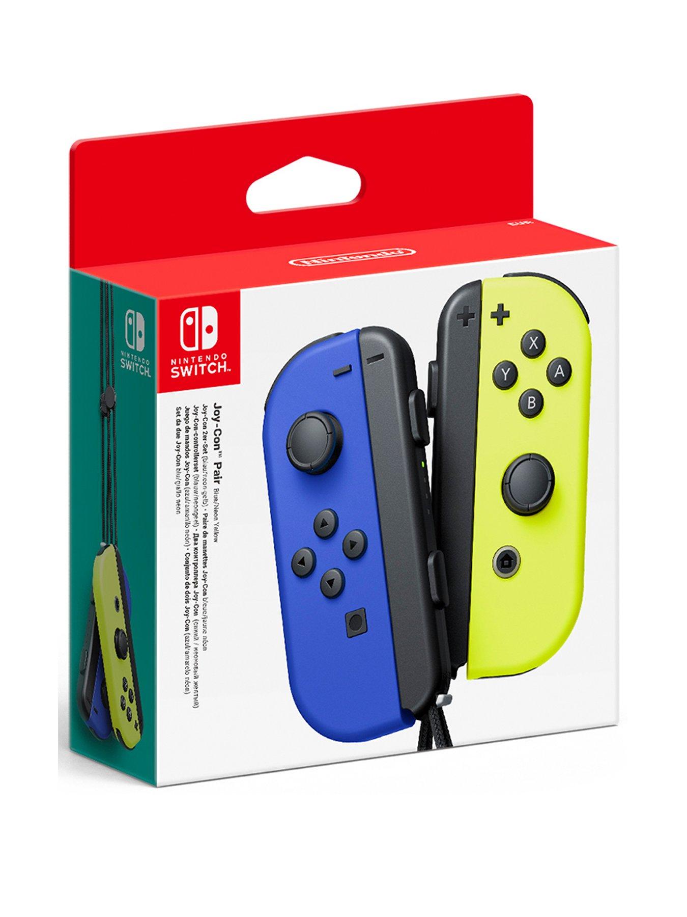 nintendo-nintendo-switch-joy-con-controller-twin-pack-wireless-rechargeable-blue-neon-yellow