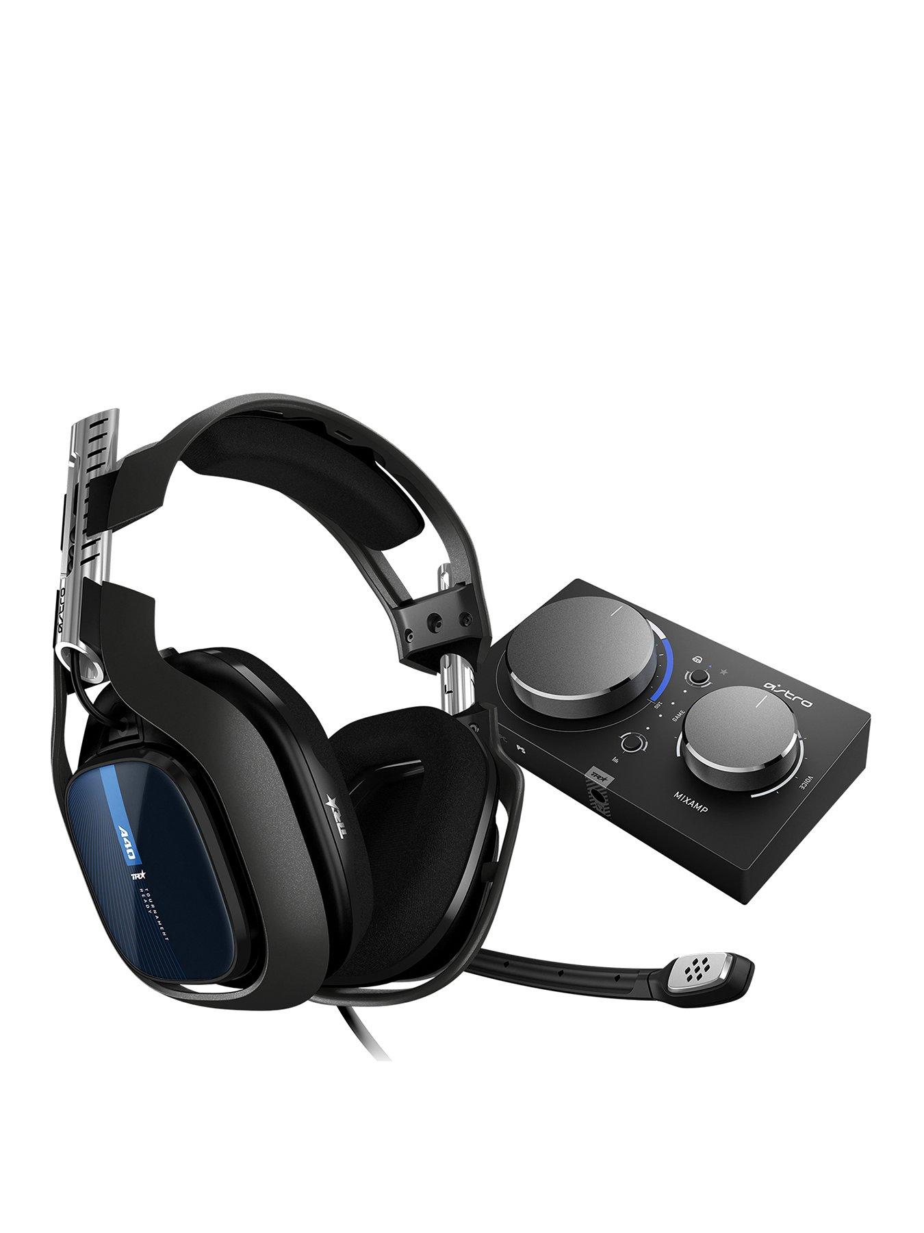 Astro A40 TR Gaming Headset + MixAmp Pro TR for PS4 & PS5 | Very