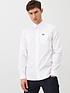fred-perry-long-sleeved-oxford-shirt-whitefront