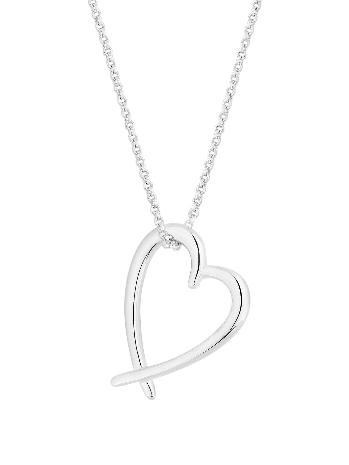 simply-silver-simply-silver-sterling-silver-925-open-heart-pendant-necklace