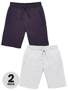 everyday-boys-essential-2-pack-jog-shorts-navygrey-marl