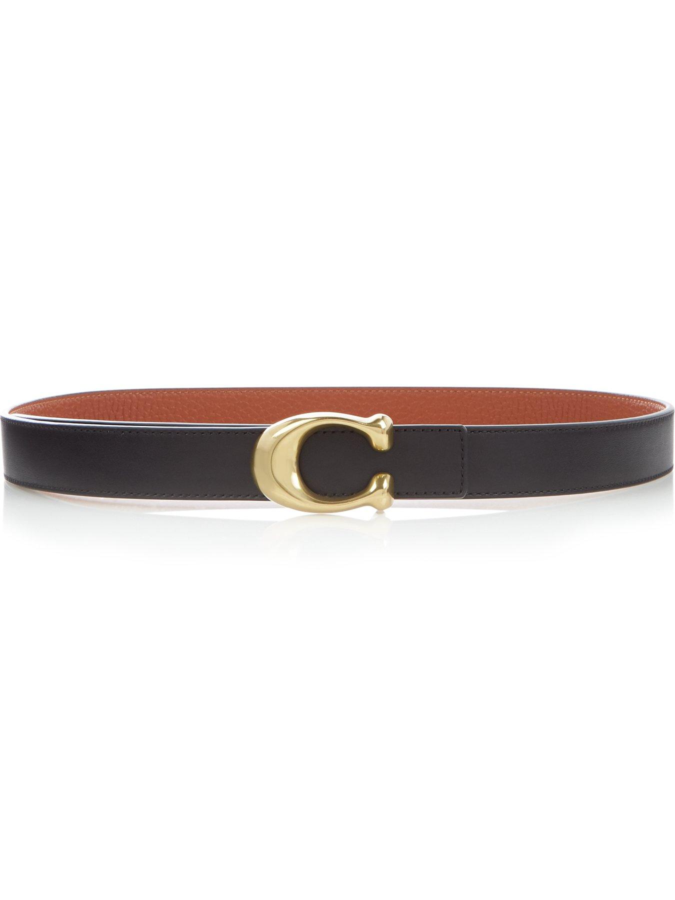 COACH Leather Belt With Two Different Head in Ikeja - Clothing