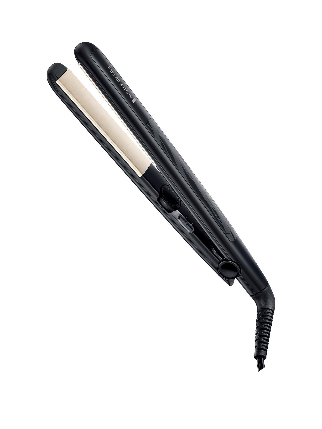 Ceramic hair clearance straightener