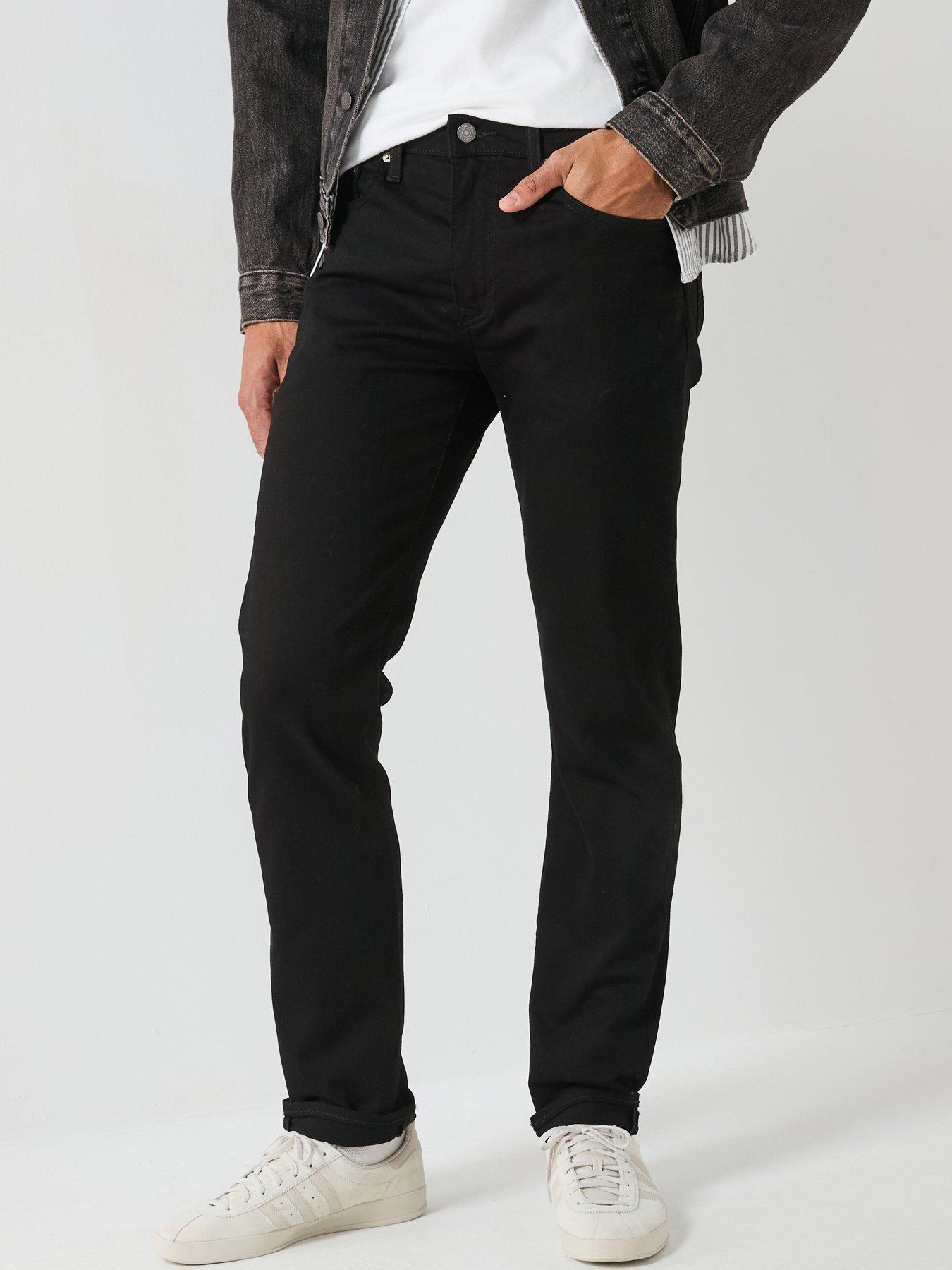 Image 1 of 4 of Levi's 502&trade; Tapered Fit Jeans - Nightshine - Black