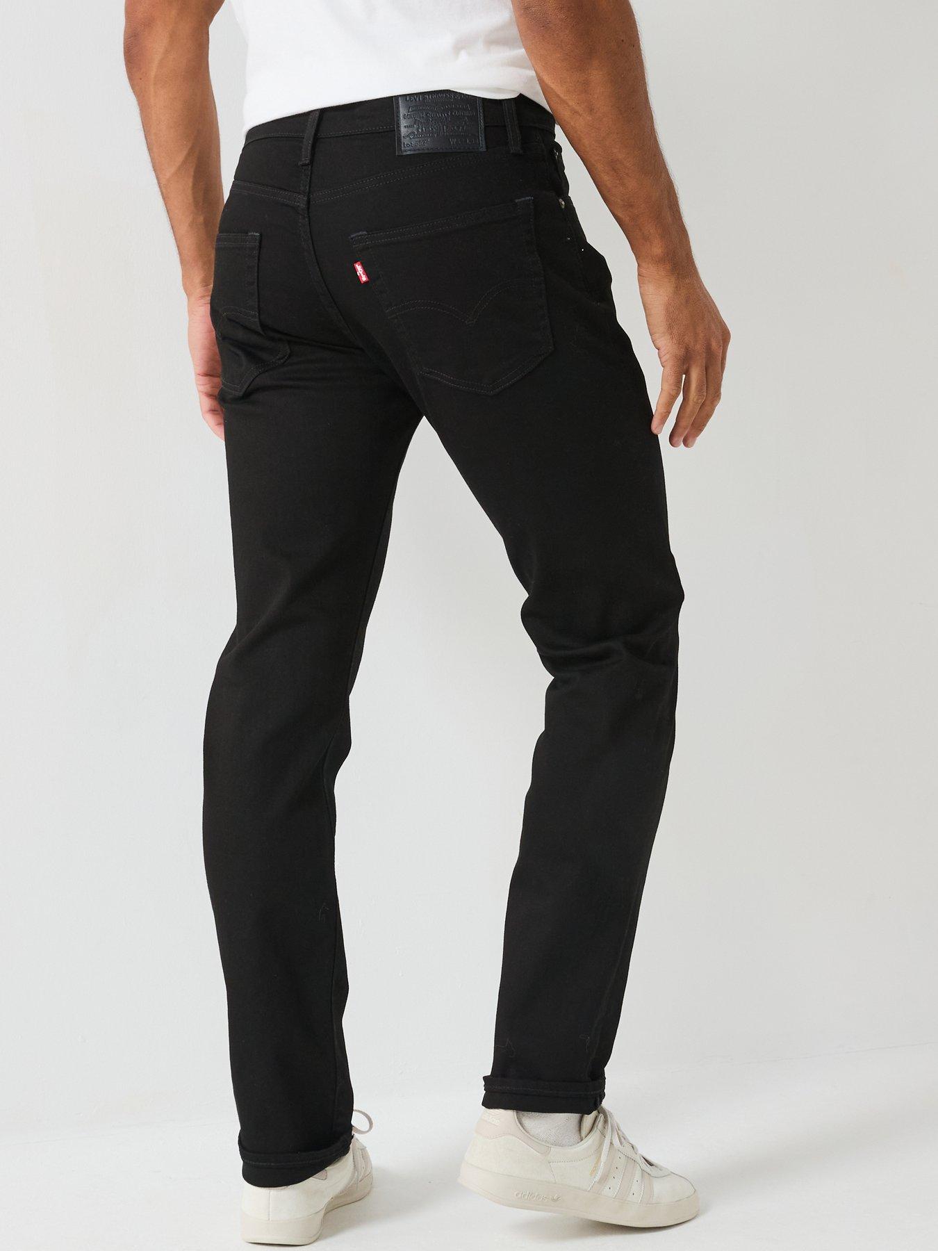 Image 2 of 4 of Levi's 502&trade; Tapered Fit Jeans - Nightshine - Black