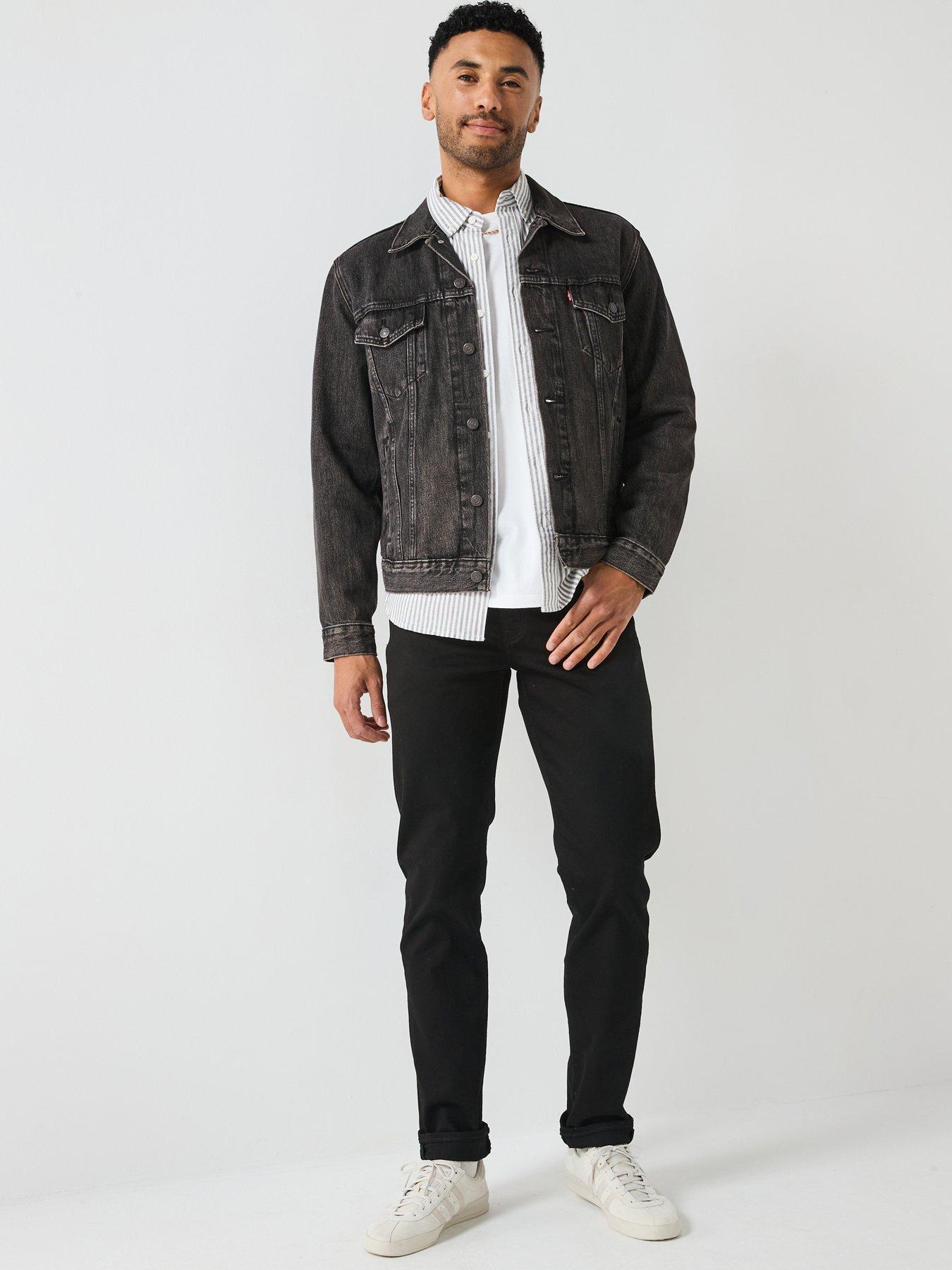 Image 3 of 4 of Levi's 502&trade; Tapered Fit Jeans - Nightshine - Black