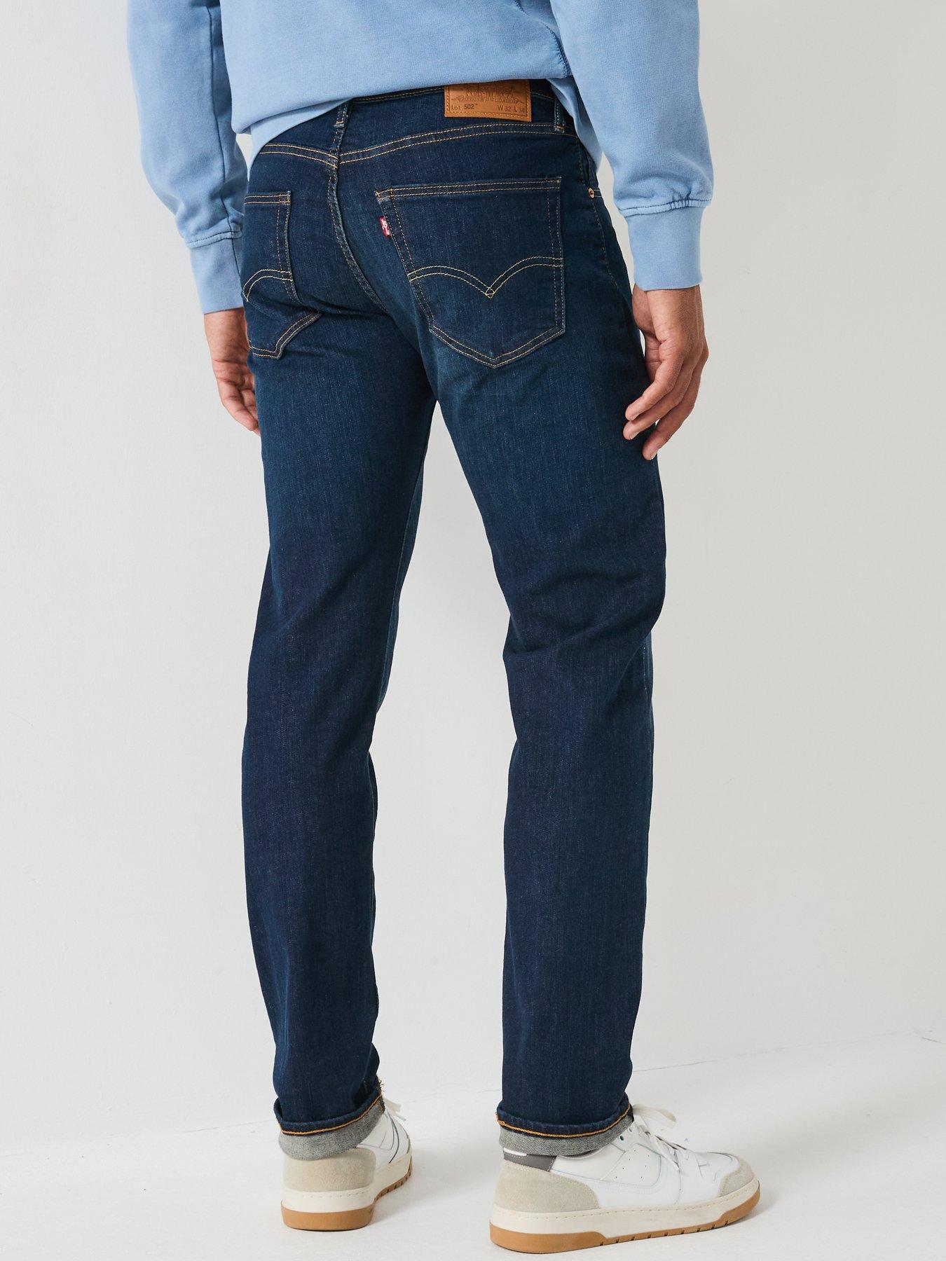 Image 2 of 4 of Levi's 502&trade; Tapered Fit Jeans - Biologia Adv - Dark Blue