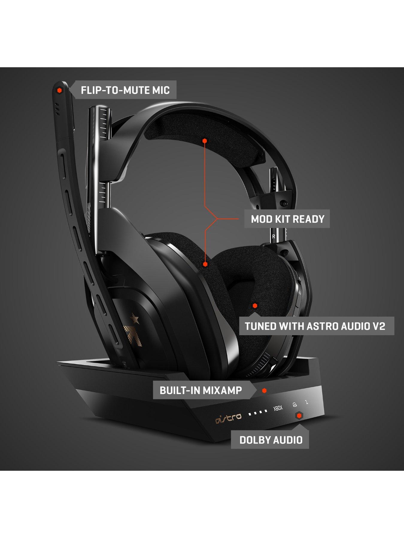 A50 Wireless Gaming Headset Base Station for Xbox One PC