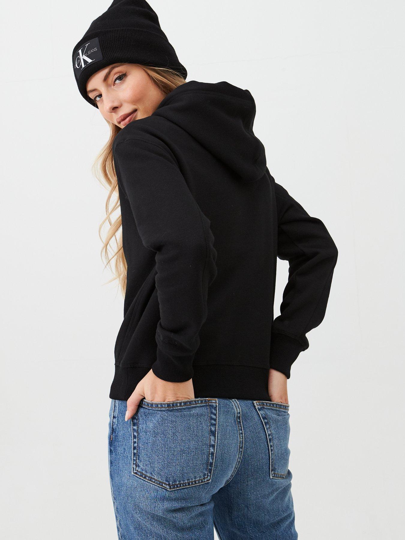 calvin-klein-jeans-embroidered-hoodie-blackstillFront