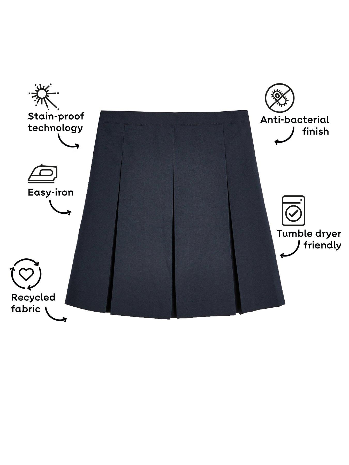 everyday-girls-2-pack-classic-pleated-water-repellentnbspschool-skirts-navyoutfit