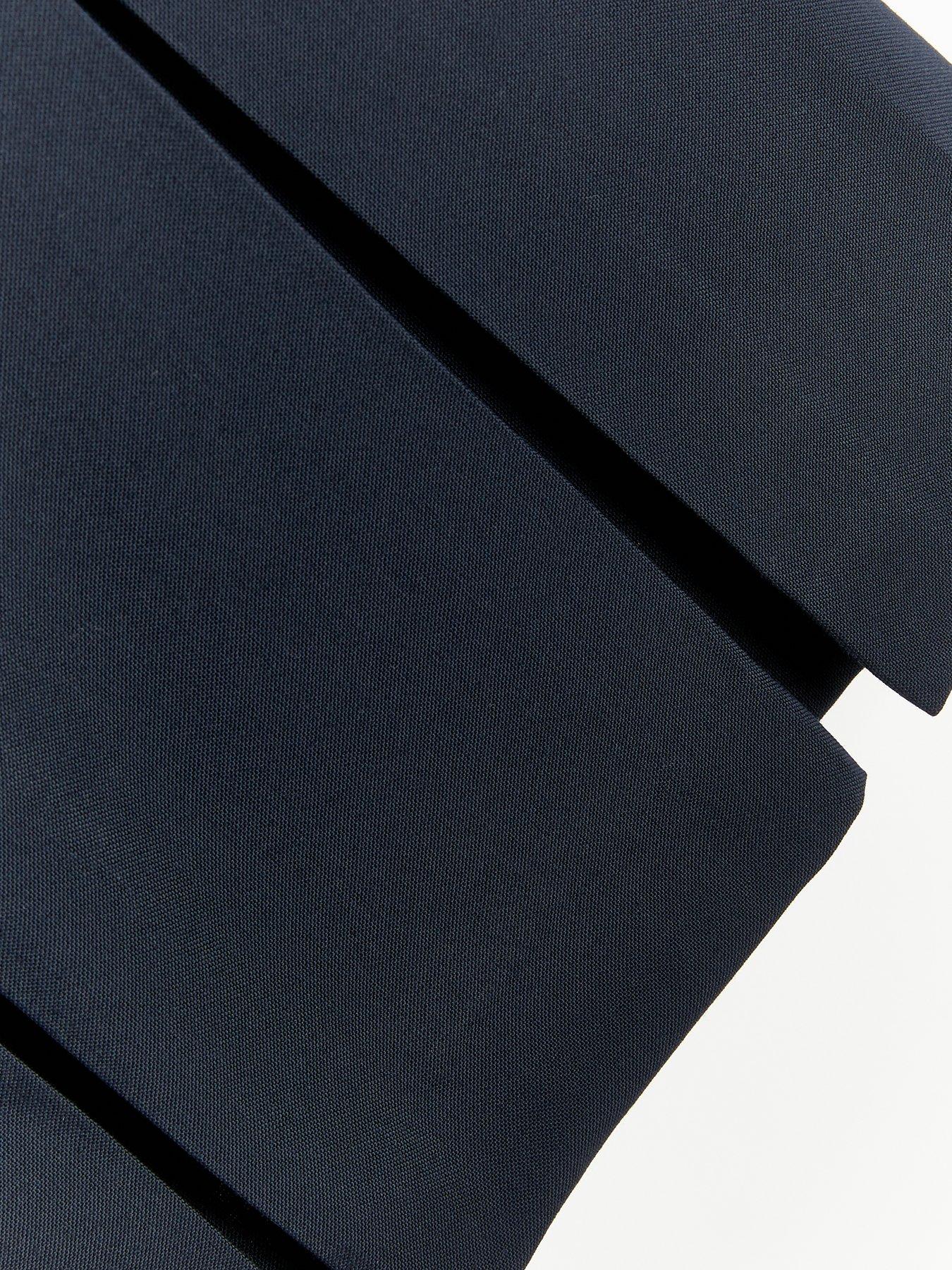 Image 5 of 7 of V by Very Girls 2 Pack Classic Pleated School Skirts Plus Size&nbsp;- Navy