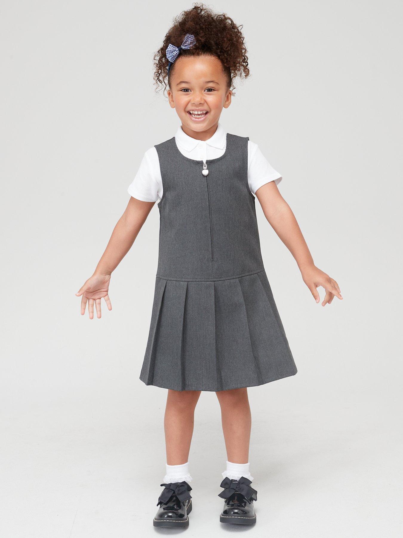 everyday-girls-2-pack-pleat-pinaforenbspschool-dressesnbsp--greyfront