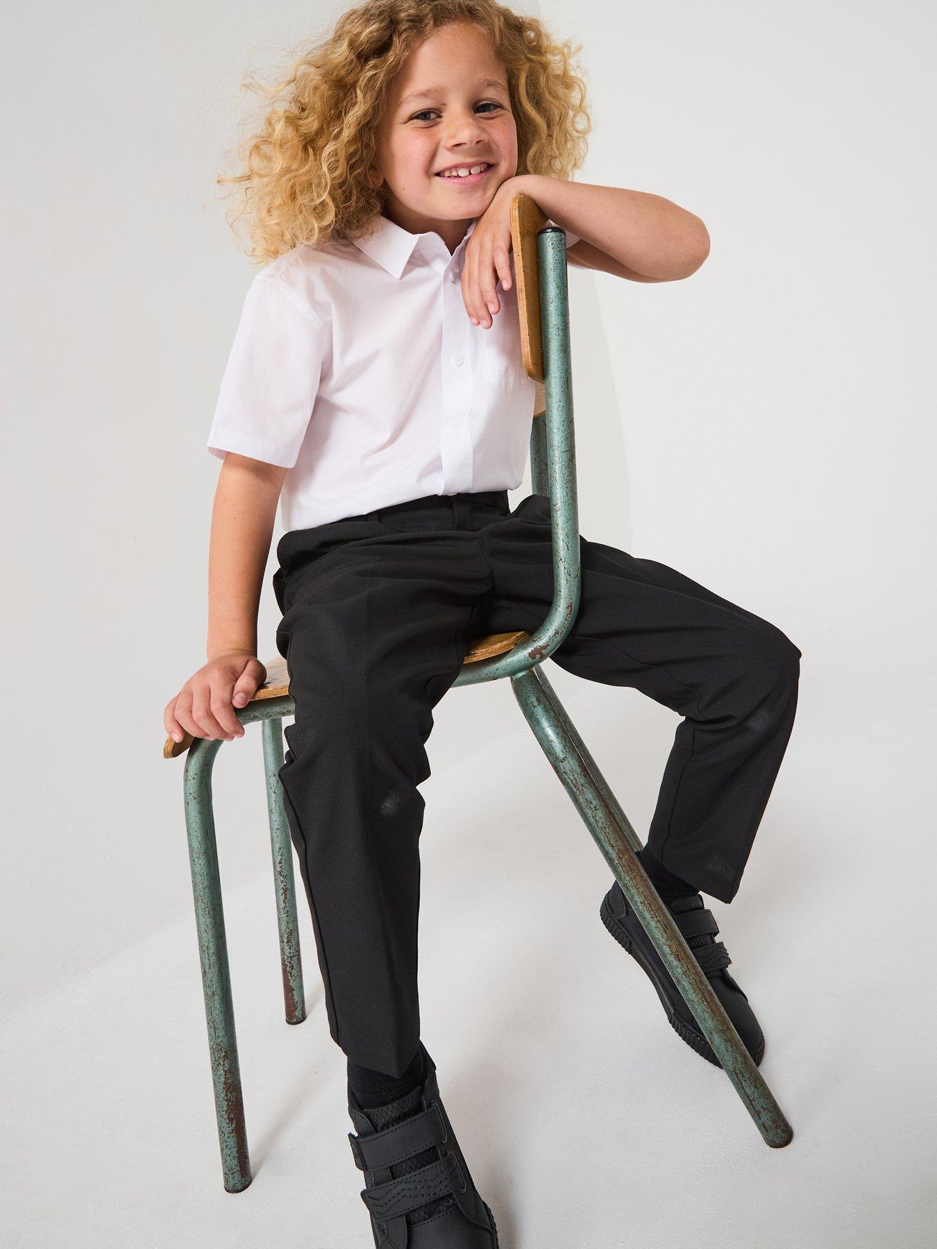 the-very-collection-boys-two-packnbspregular-legnbspschool-trousers-plus-sizenbsp--black