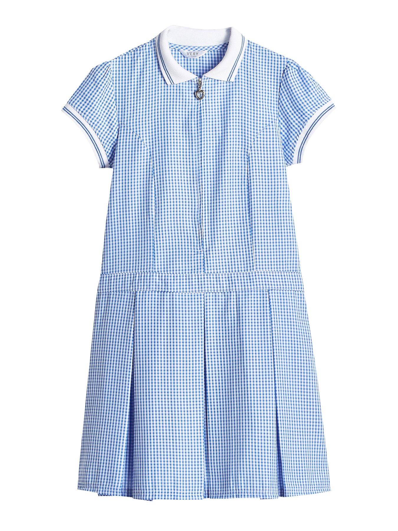 Plus fit gingham school on sale dress