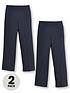 everyday-boys-2-packnbsppull-on-school-trousers-navyfront