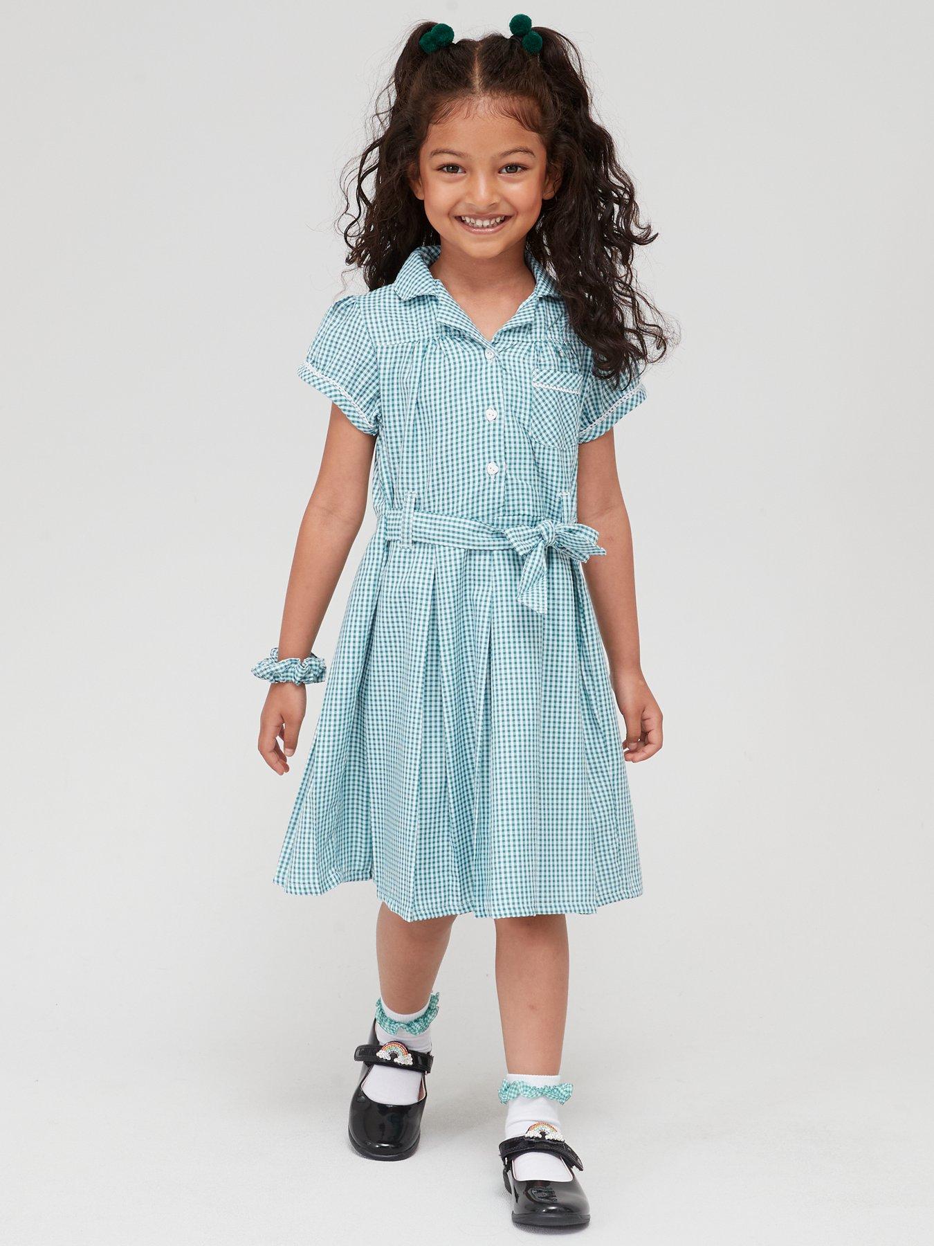 Plus fit outlet gingham school dress