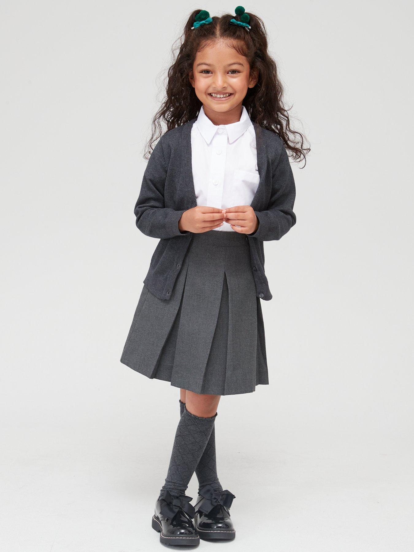 Buy Black Permanent Pleat Skirt 14 years, School skirts