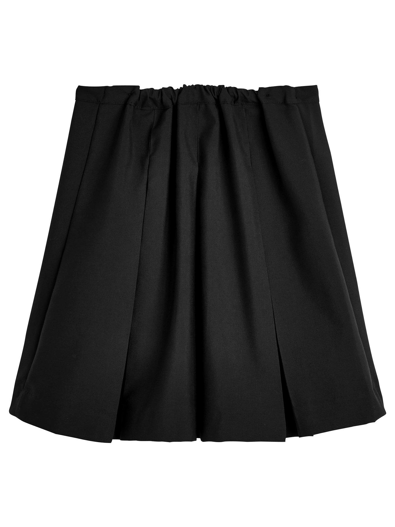 everyday-girls-2-pack-classic-pleated-water-repellentnbspschool-skirts-blackback