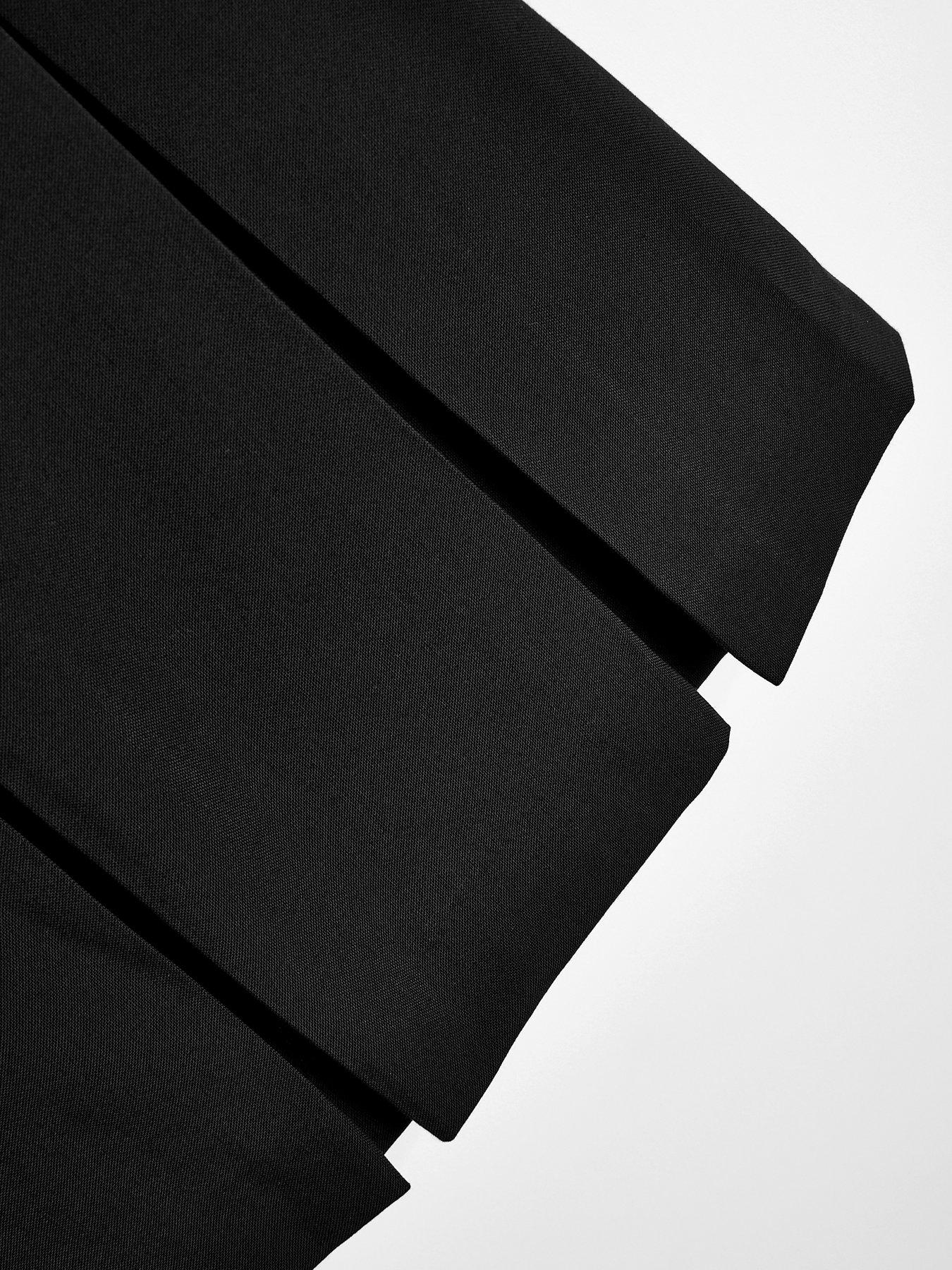 Image 5 of 6 of The Very Collection Girls 2 Pack Classic Pleated Water-Repellent&nbsp;School Skirts - Black