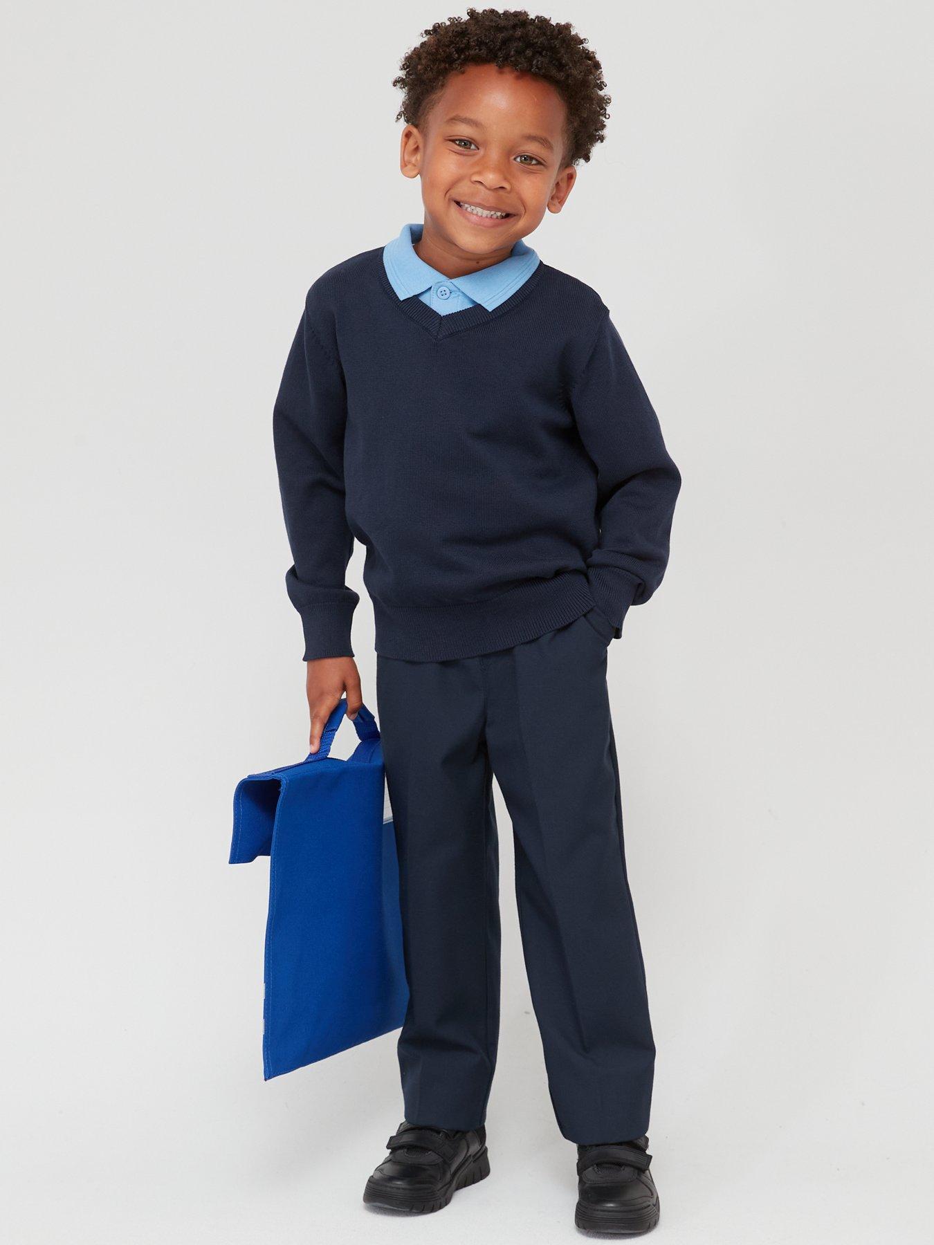 Children's navy school cardigans sale