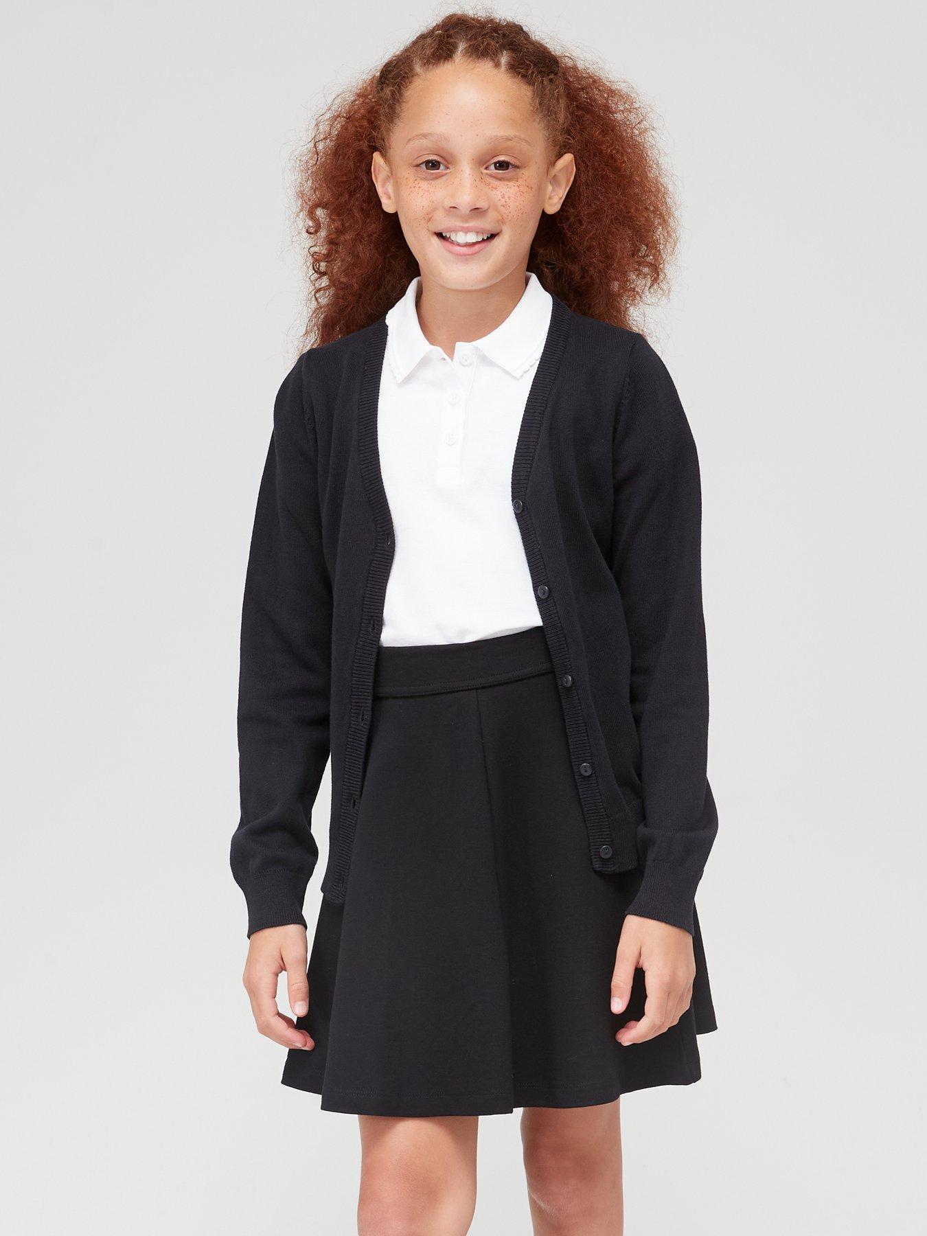 everyday-girls-2-pack-school-cardigans-black