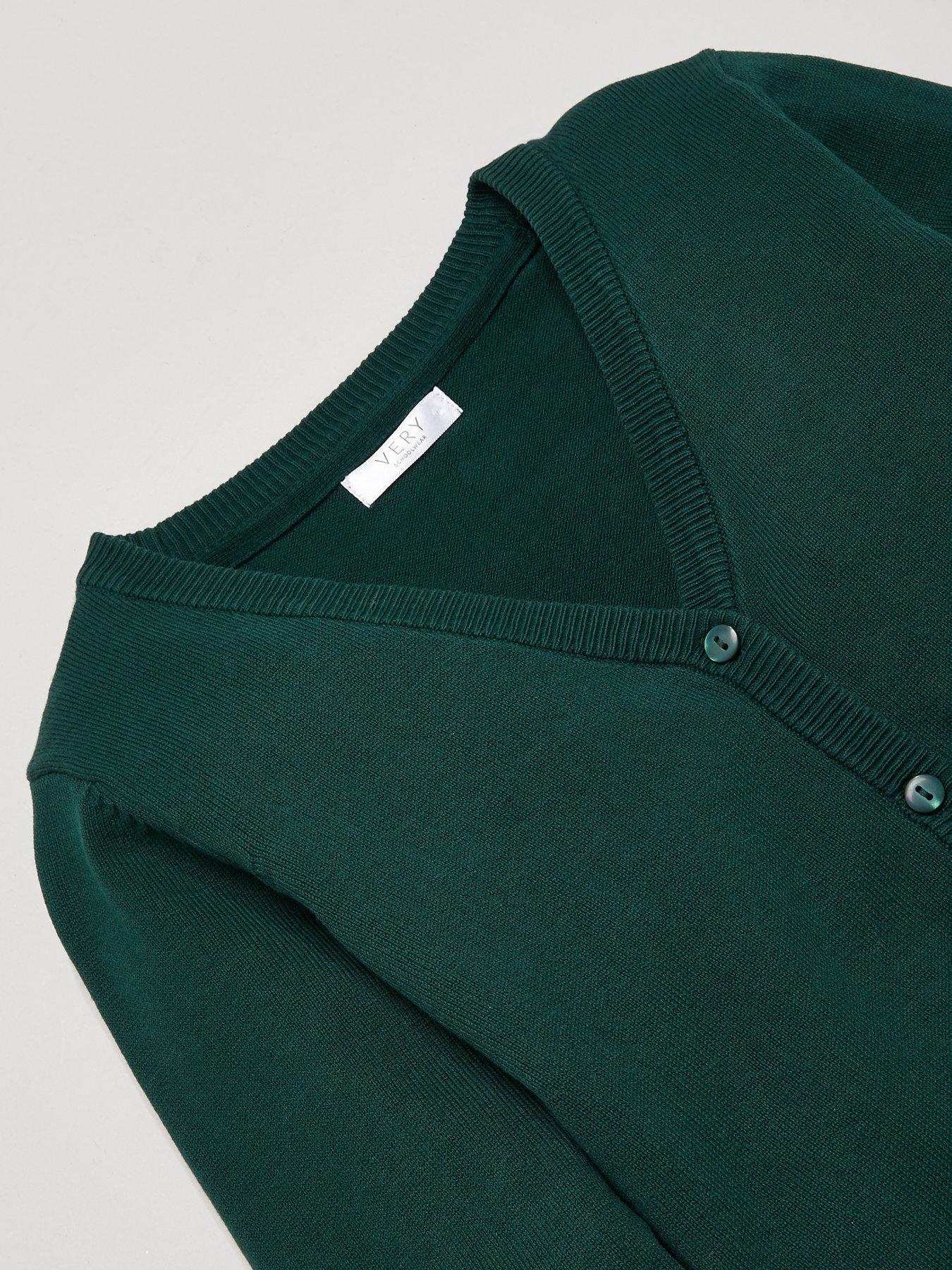 the-very-collection-girls-2-pack-school-cardigans-greendetail