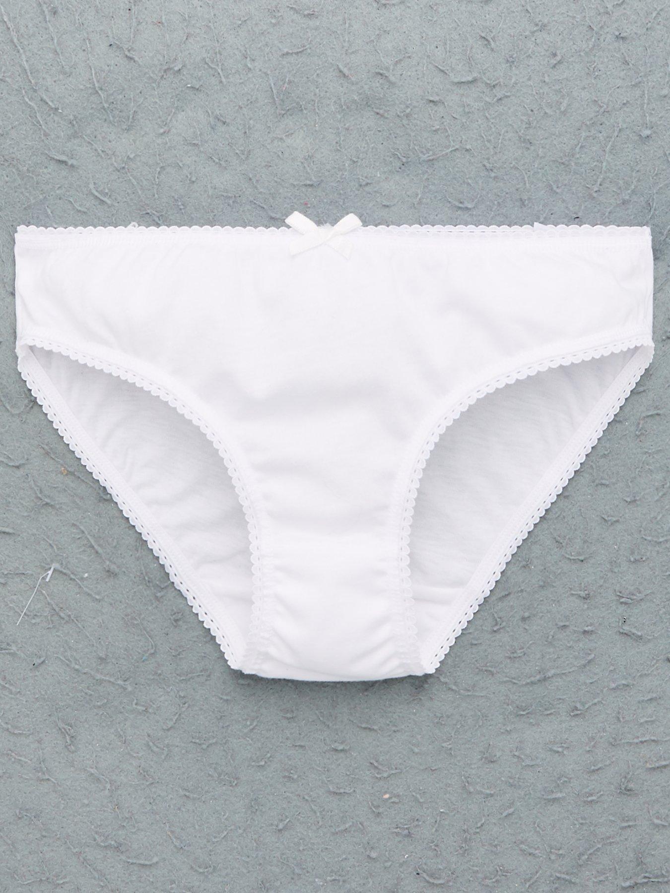 the-very-collection-girls-7-pack-plain-school-briefs-whiteback