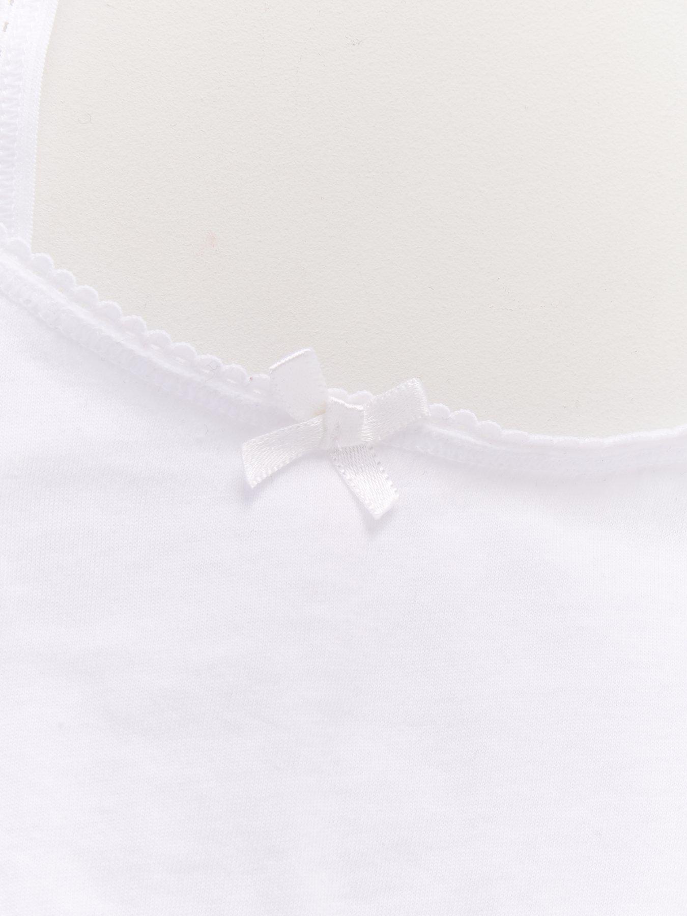 the-very-collection-girls-5-pack-plain-school-crop-tops-whitedetail