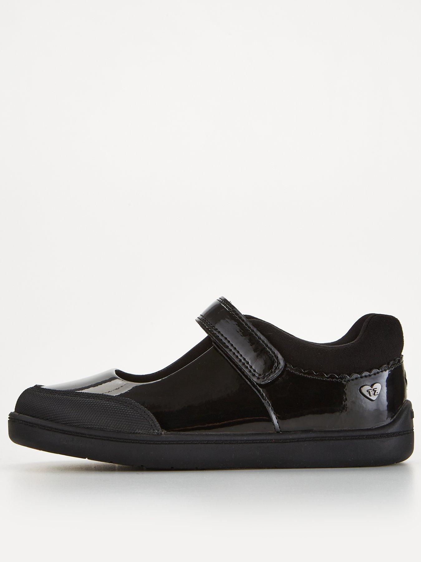 Image 1 of 6 of Everyday ToeZone Younger Kids Patent Leather Mary Jane School Shoe - Black&nbsp;Standard Fit