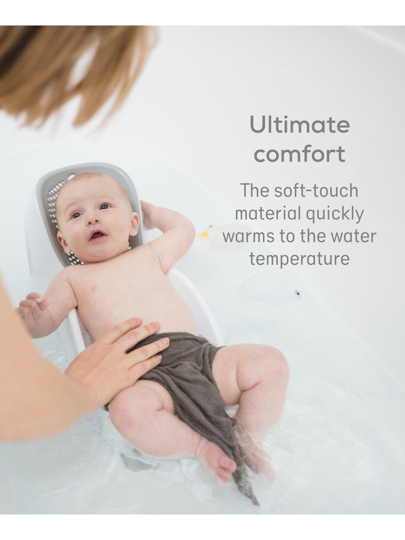 Image 4 of 6 of Angelcare &nbsp;Soft Touch Mini Baby Bath Support - Grey