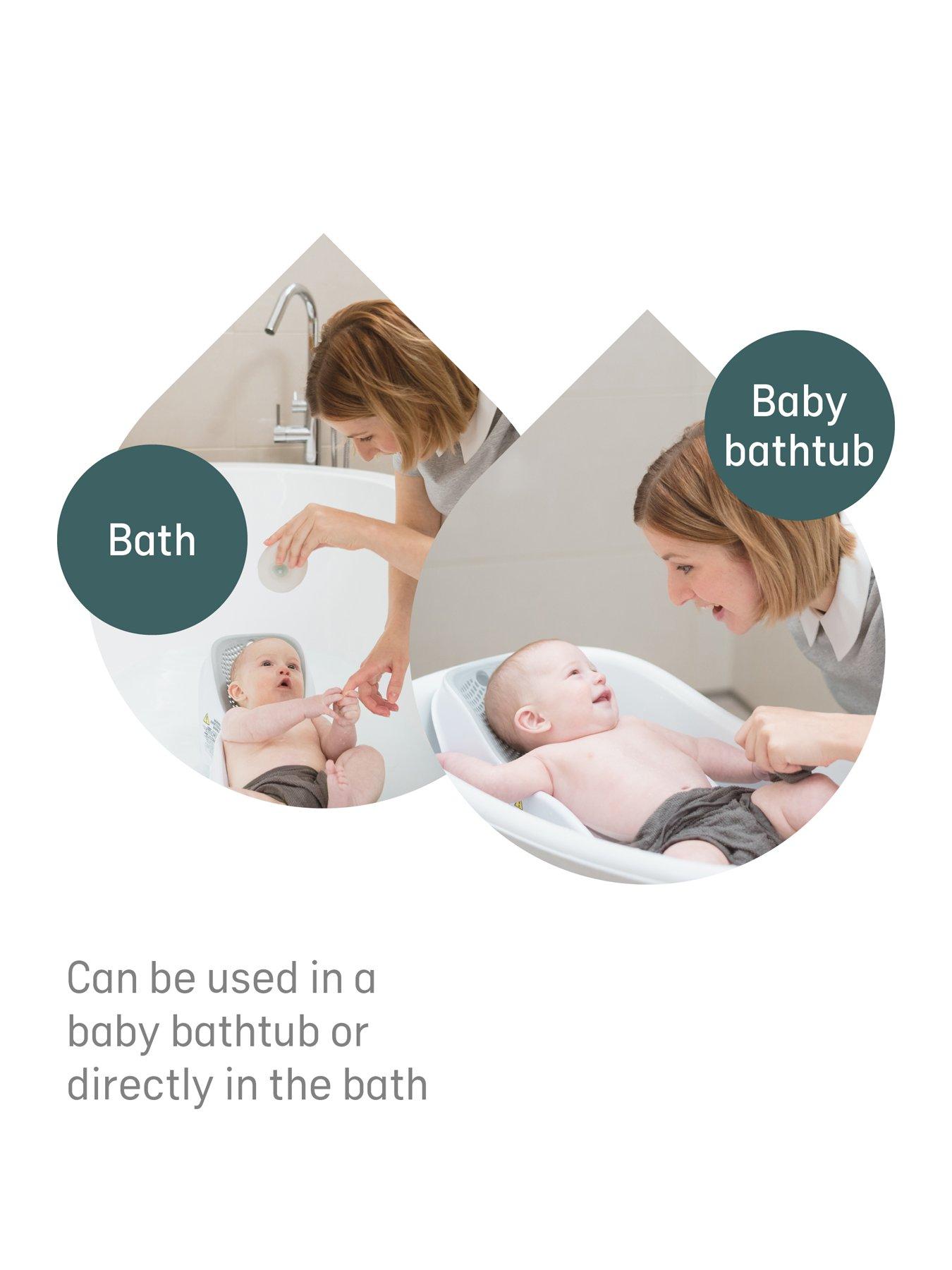 Image 5 of 6 of Angelcare &nbsp;Soft Touch Mini Baby Bath Support - Grey