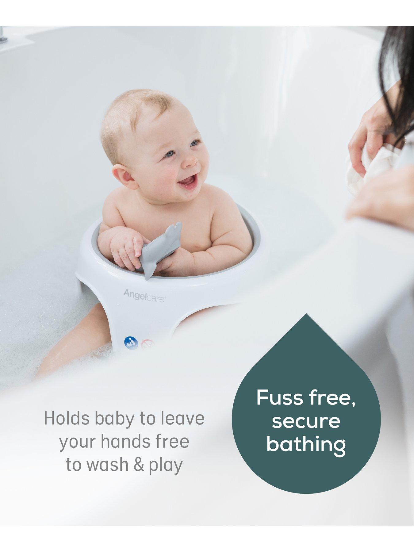 Image 3 of 6 of Angelcare Soft Touch Bath Seat Grey