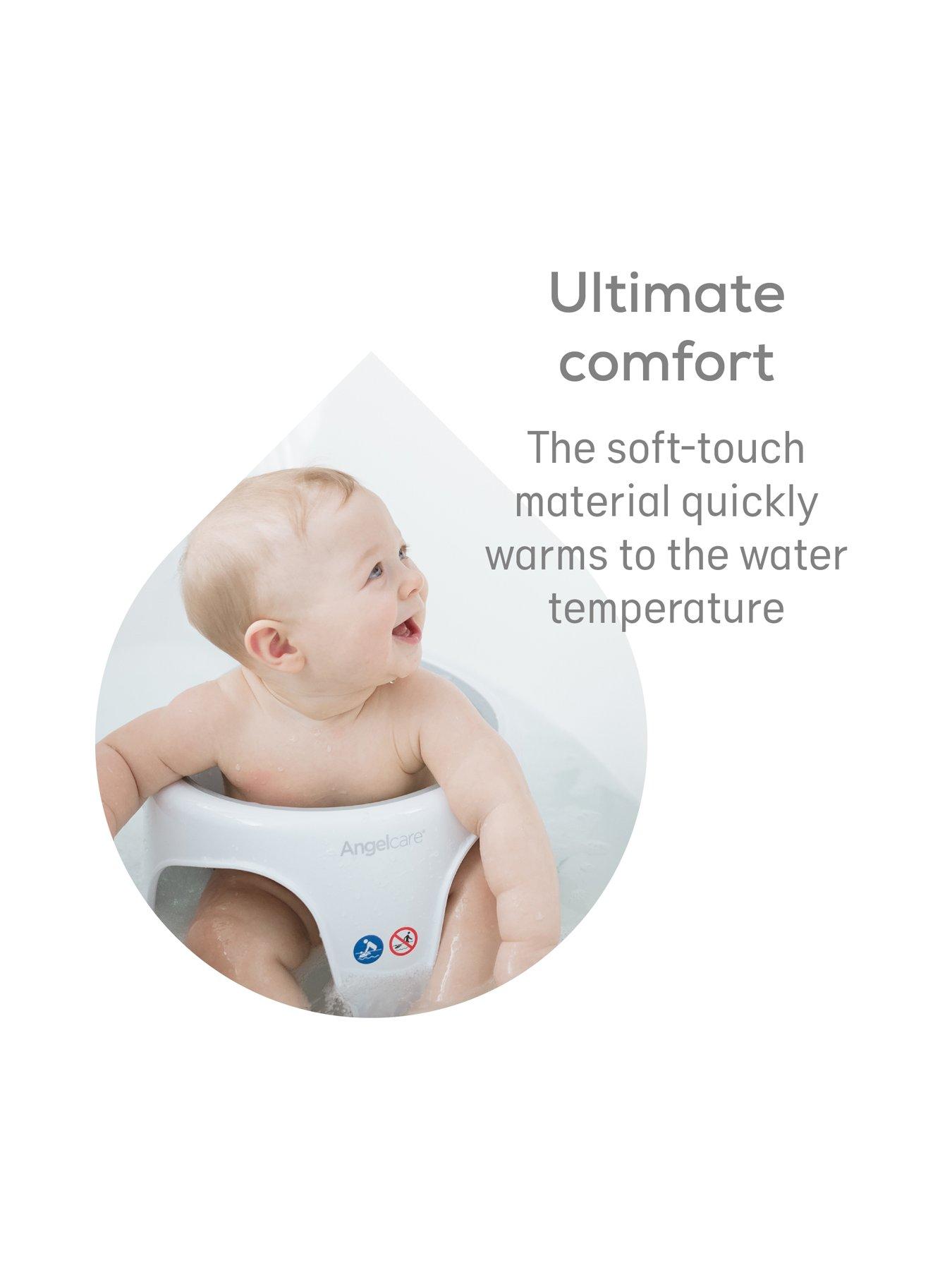 Image 4 of 6 of Angelcare Soft Touch Bath Seat Grey