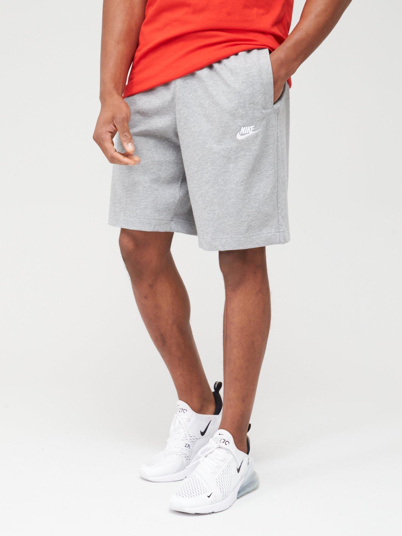 Mens nike shop shorts grey