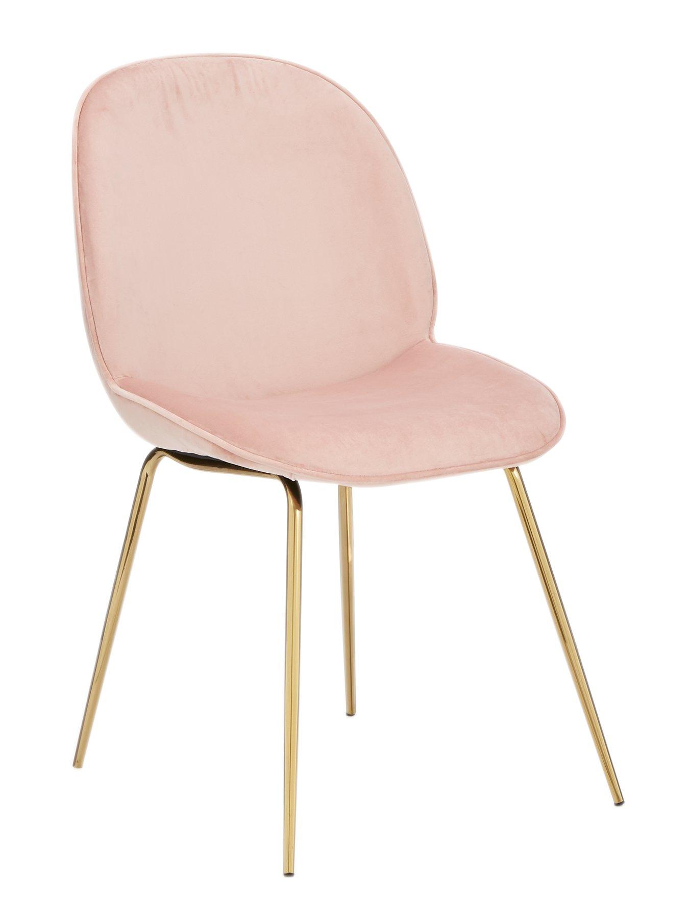 very-home-chopstick-100cm-round-brass-dining-table-4-penny-velvet-chairs-brasspinkoutfit