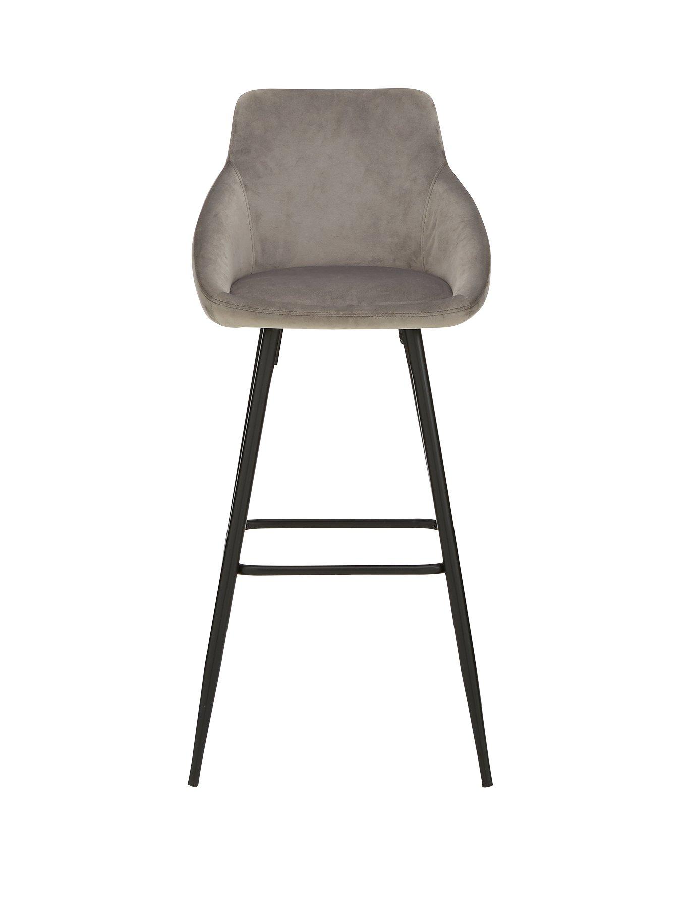 very-home-dahlia-fabric-bar-stool-greyblacknbsp--fscreg-certified