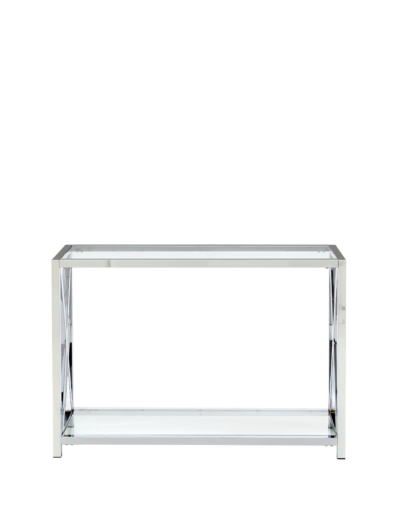 very-home-christie-glass-and-chrome-console-tableback