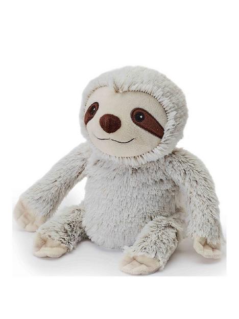 warmiesreg-fully-heatable-cuddly-toy-scented-with-french-lavender--nbspmarshmallow-sloth
