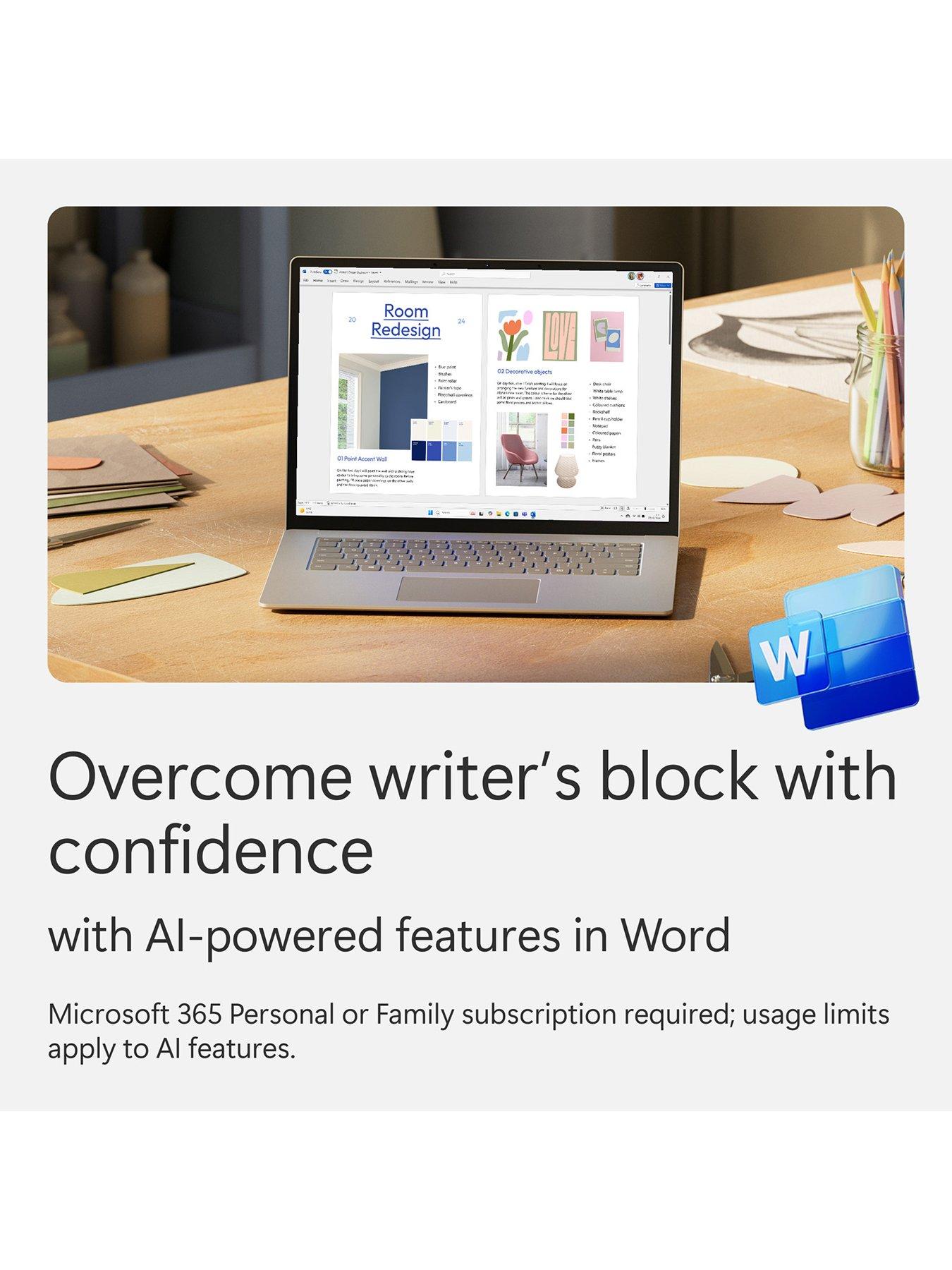 Image 4 of 8 of Microsoft 365 Personal 12-Month Subscription for PC and Mac, Tablet and Smartphones