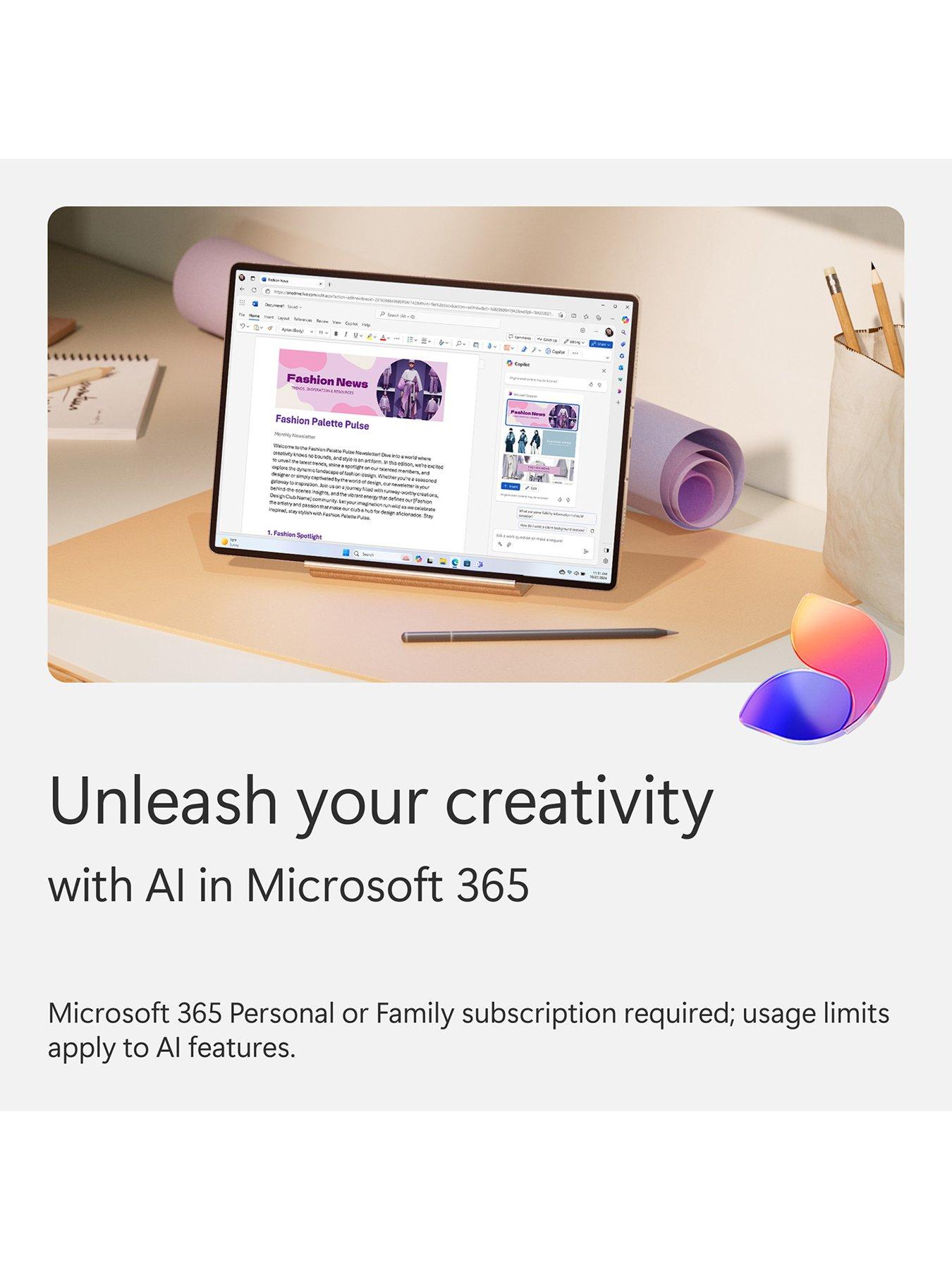 Image 5 of 8 of Microsoft 365 Personal 12-Month Subscription for PC and Mac, Tablet and Smartphones