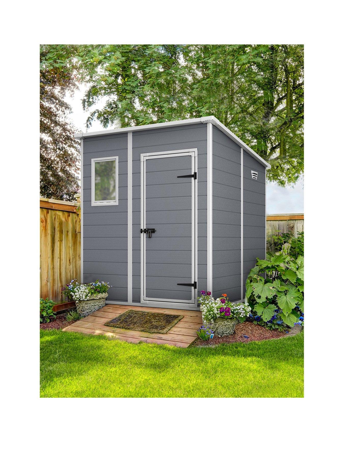 Image 1 of 5 of Keter Manor Pent 6x6 ft&nbsp;Shed