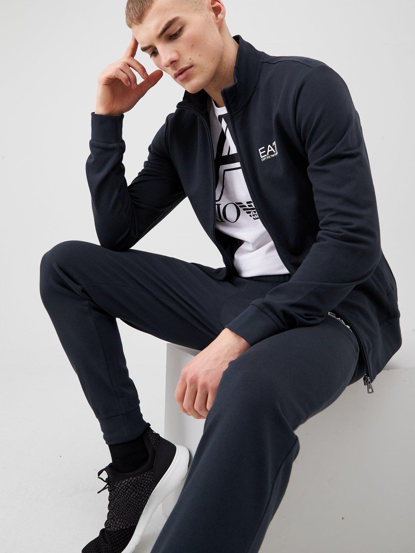 Image 3 of 3 of EA7 Emporio Armani Core Id Zip Tracksuit - Navy