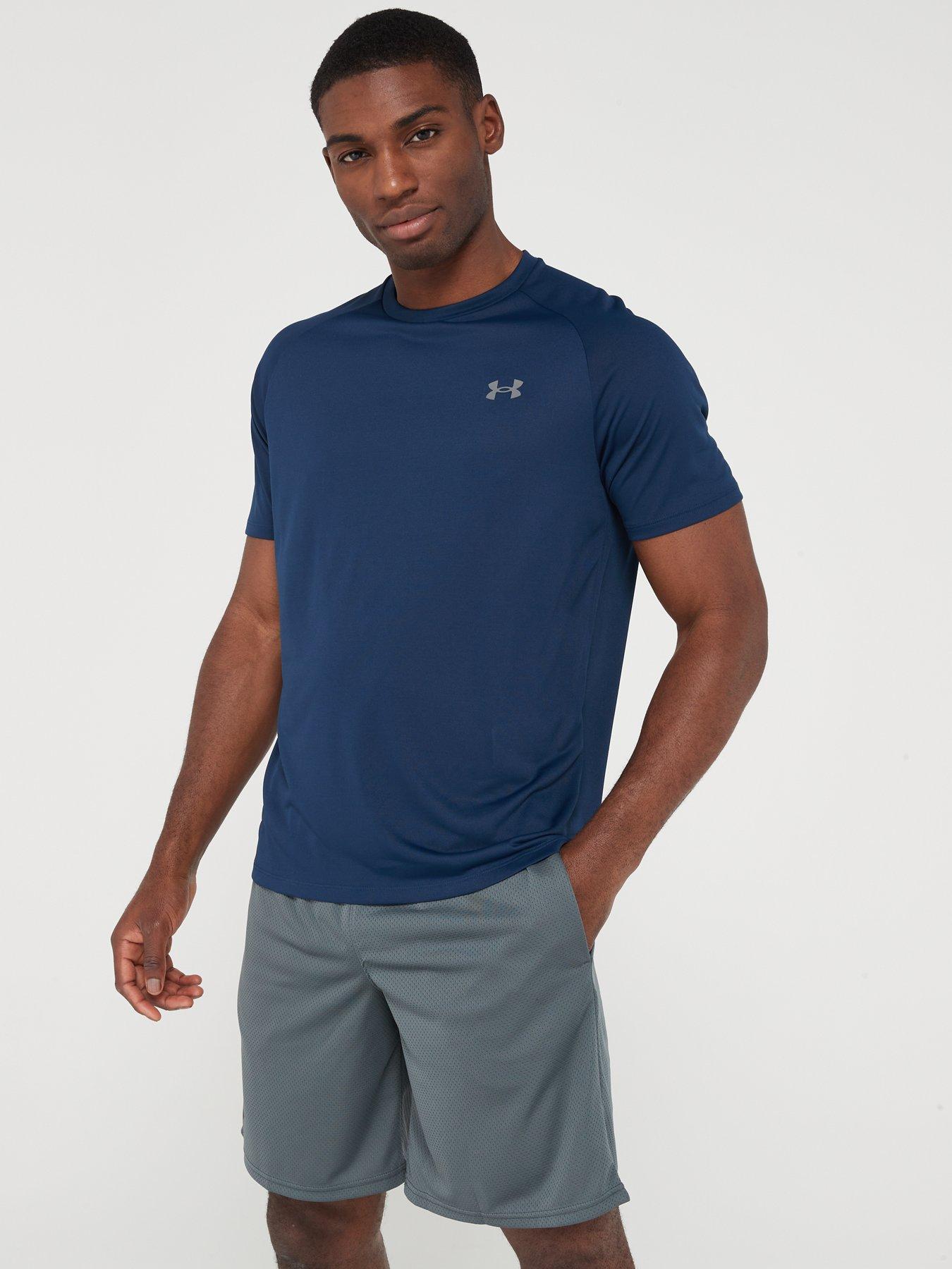 Navy under shop armour t shirt