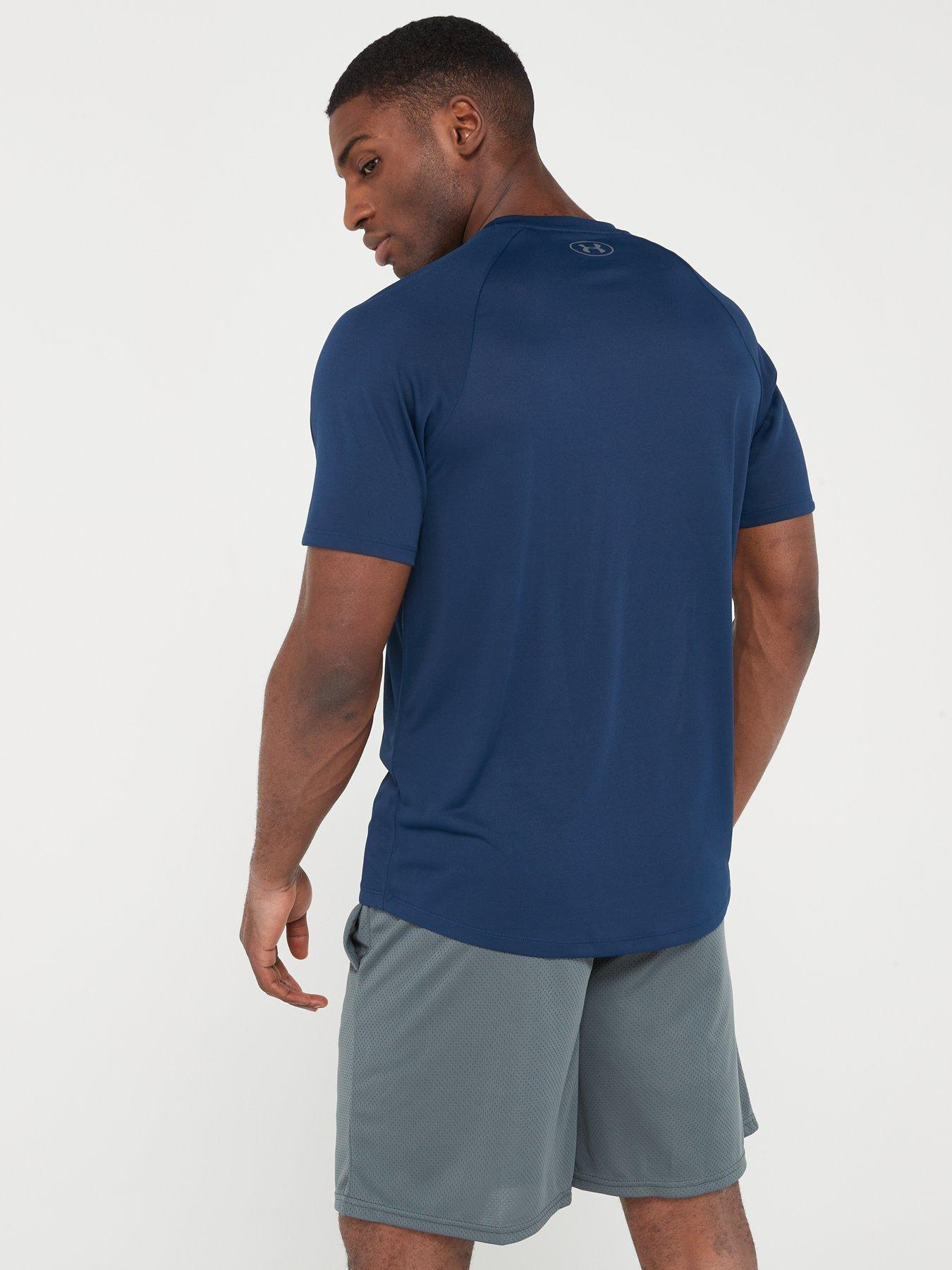 Image 2 of 6 of UNDER ARMOUR Under Armour Training Tech 2.0 T-Shirt - Academy Blue