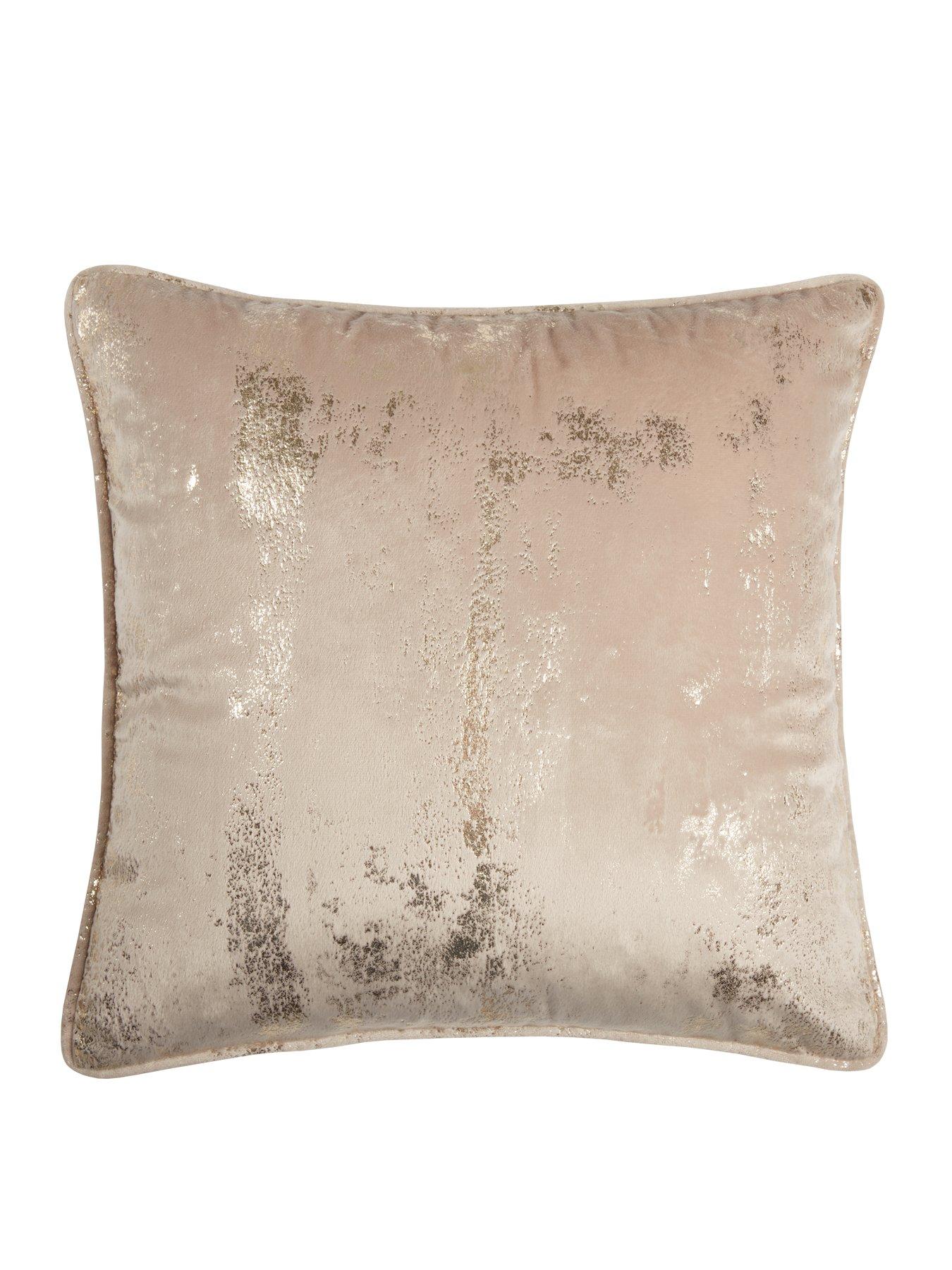 Champagne gold outlet cushions