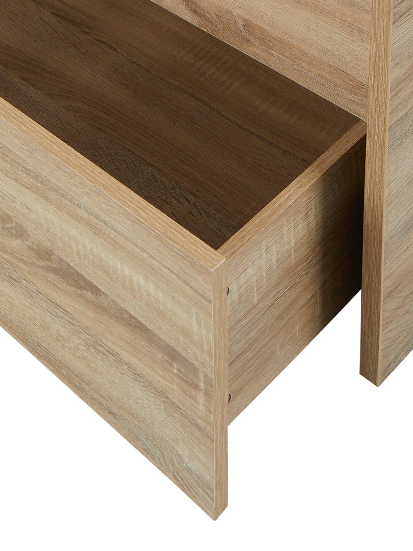 very-home-aspen-kids-storage-bed-frame-oak-effectoutfit