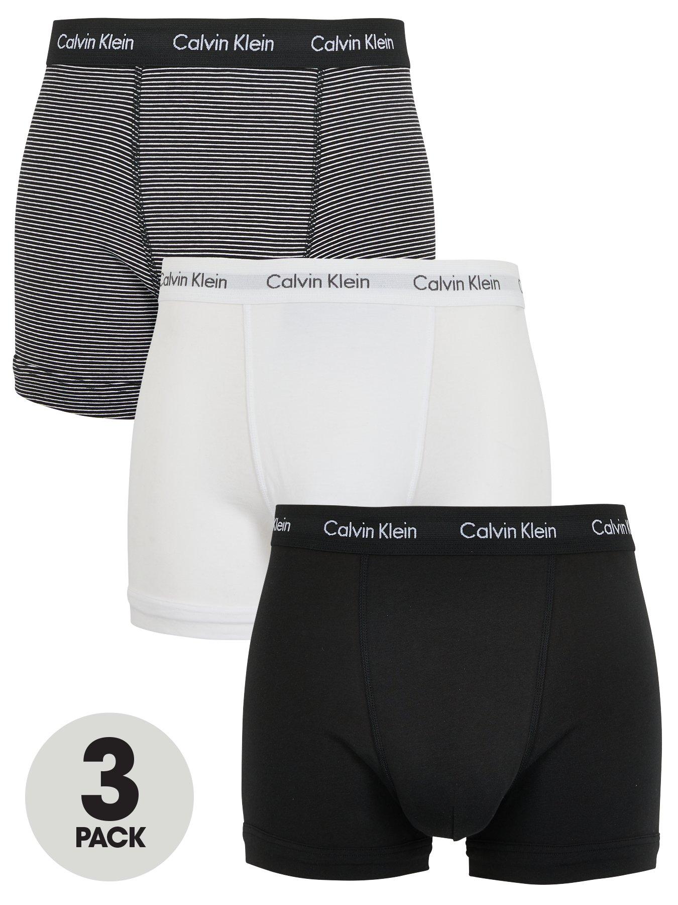 calvin-klein-calvin-klein-3-pack-plain-stripe-trunks-blackwhite